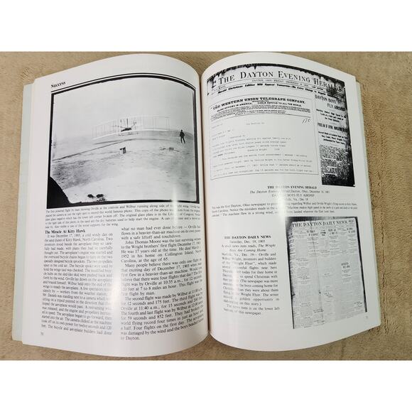 The Wright Brothers From Bicycle to Biplane Illustrated 1990 Print in USA - Picture 9 of 15